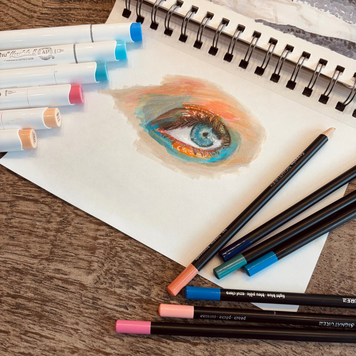 Original Hand-Drawn Eye Artworks