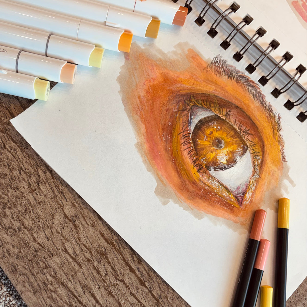 Original Hand-Drawn Eye Artworks